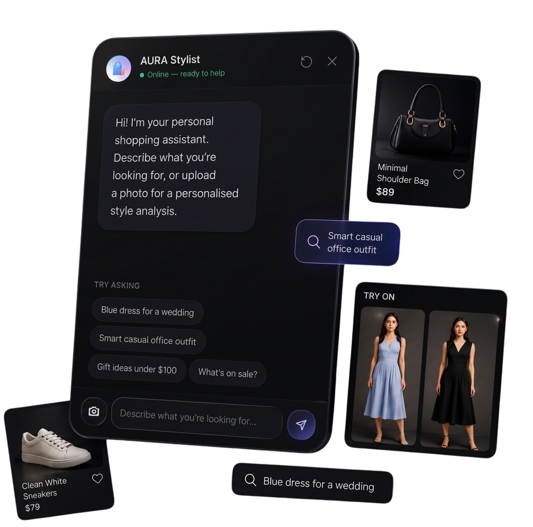 AURA AI Shopping Chatbot